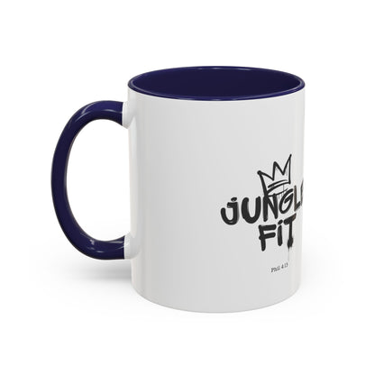 Jungle Fit Motivational Coffee Mug - 11oz & 15oz - Perfect for Fitness Enthusiasts