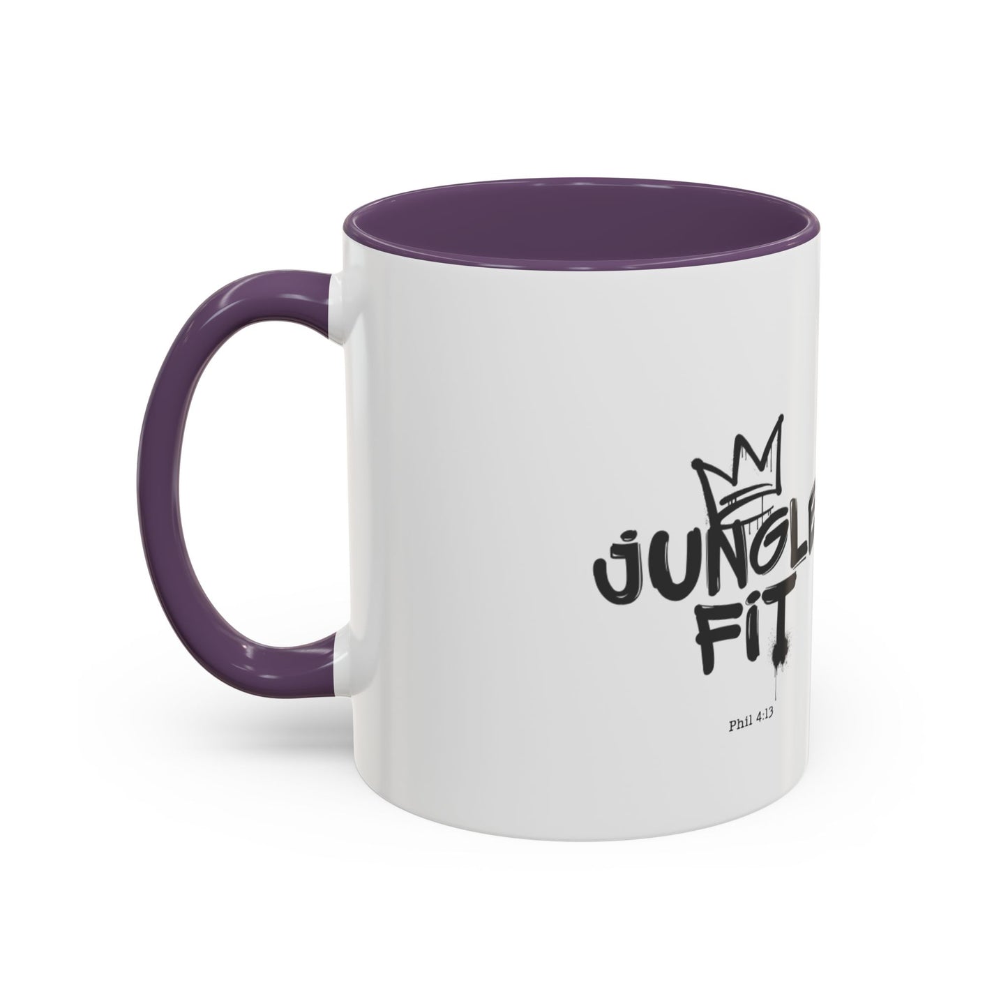 Jungle Fit Motivational Coffee Mug - 11oz & 15oz - Perfect for Fitness Enthusiasts